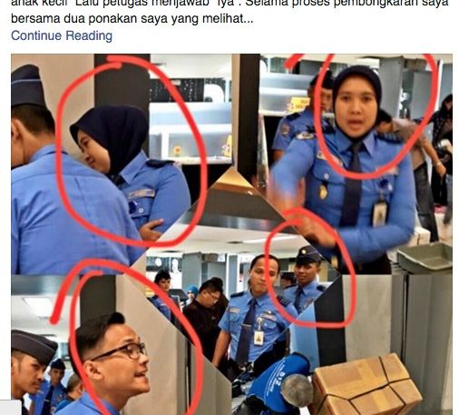 Seorang wanita mengaku diperlakukan kasar oleh petugas 