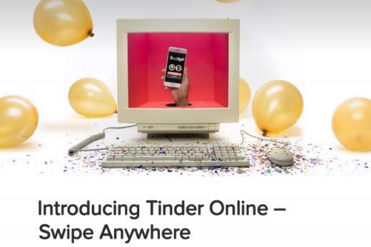 Sekarang kamu bisa “nge-swipe” via komputer dengan Tinder Online