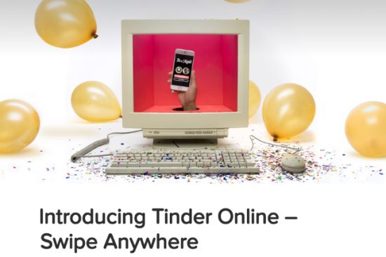 Sekarang kamu bisa “nge-swipe” via komputer dengan Tinder Online