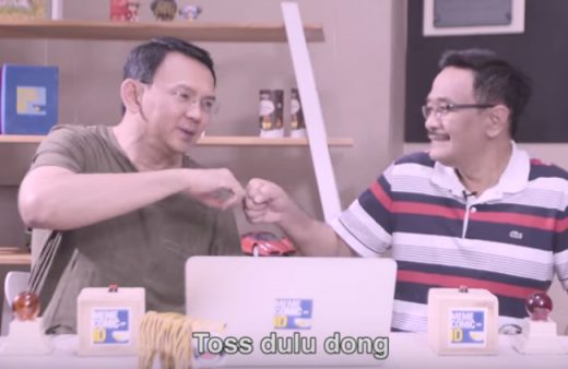 Watch: Reaksi imut Ahok-Djarot liat video “Dat $tick” Rich Chigga