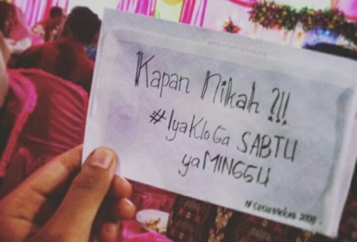 Curhat editor: Kenapa sih harus tanya “kapan nikah” setiap ketemu di hajatan?