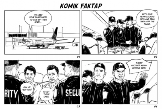 Seandainya Iko Uwais dan Yayan Ruhiyan jadi penumpang United Airlines yang overbooked