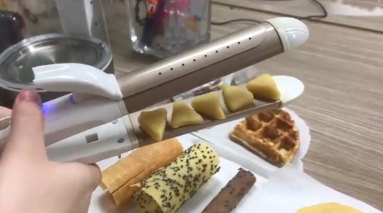 Watch: Cara bikin cemilan di kantor dengan hairdryer dan catokan rambut