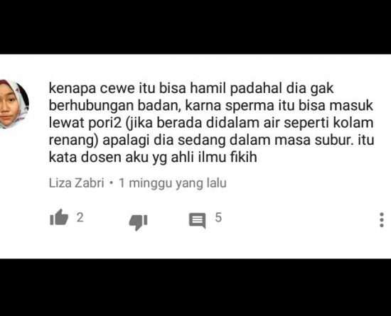 Kocak: Netizen bilang perempuan bisa hamil kalau berenang satu kolam dengan pria, jadi viral