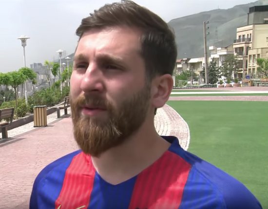 Polisi Iran tangkap Lionel Messi ‘KW super’ karena terlalu mirip