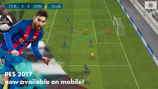 PES 2017 sebentar lagi bisa dimainin di gadget Android dan iOS