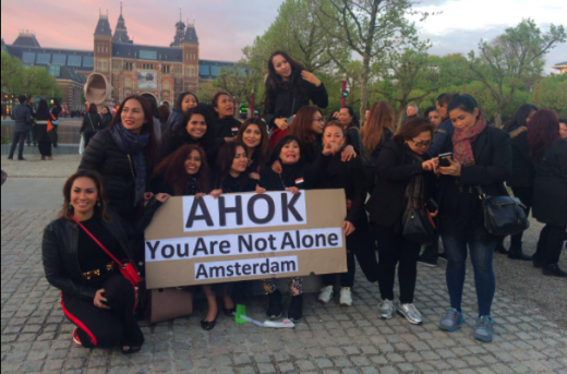 FOTO: Aksi-aksi lilin untuk Ahok di seluruh dunia, dari Osaka hingga Los Angeles