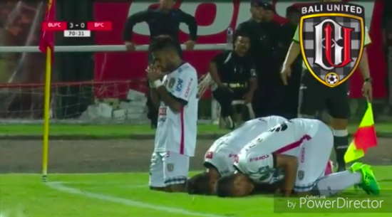 Lewat selebrasi goal, pemain Bali United merefleksikan indahnya keberagaman di Indonesia