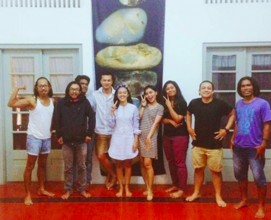 Kolaborasi dengan seniman Yogya, Nicholas Saputra pamerkan hasil karyanya di ART|JOG