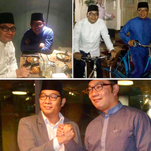 Bertemu ‘kembaran’, Ridwan Kamil mengakui kemiripan dengan dirinya
