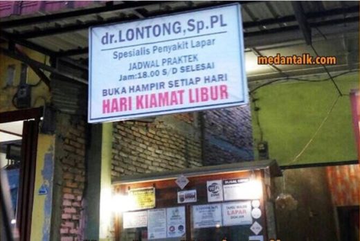 Warung makan di Medan ini mengaku hanya akan libur pada hari kiamat