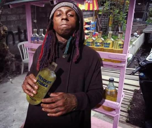 Lil Wayne mengira bensin eceran adalah vodka murah saat liburan di Bali, post guyonan di FB ini jadi viral