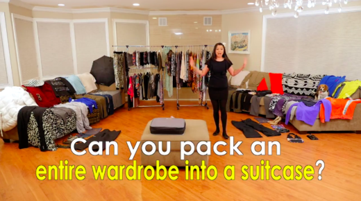 Cara efektif packing banyak barang dalam satu koper a la Rachel Grant