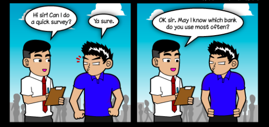 Jawaban paling nyebelin responden survei soal bank, bikin nyesek yang nanya