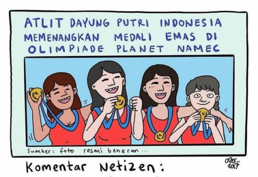Hobi sebagian netizen Indonesia berkomentar negatif apapun topiknya terangkum dalam gambar ini, akurat gak?