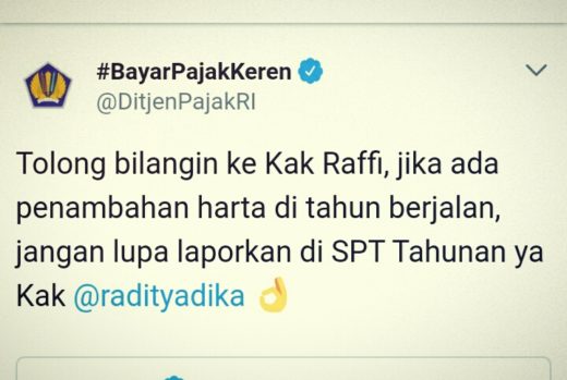 Ditjen Pajak RI ingatkan Raffi Ahmad isi SPT gara-gara foto pamer mobil mewahnya bareng Raditya Dika