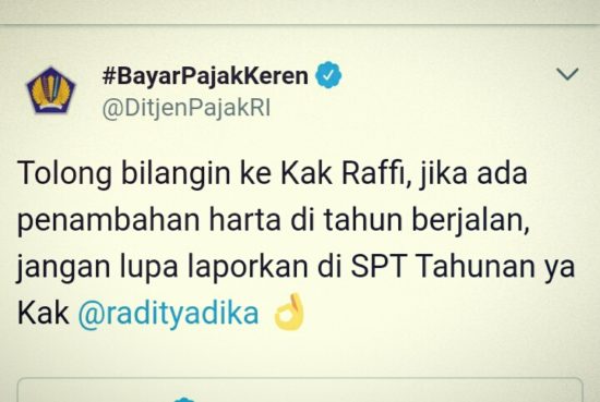Ditjen Pajak RI ingatkan Raffi Ahmad isi SPT gara-gara foto pamer mobil mewahnya bareng Raditya Dika