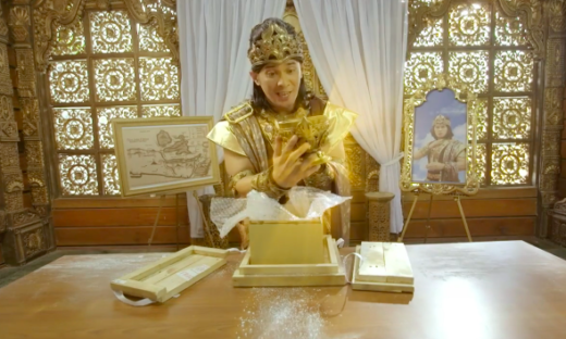 Iklan kolosal Indoeskrim terbaru hadirkan vlog Raja unboxing cawan