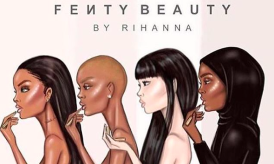 Jadi penyanyi dan designer udah, sekarang Rihanna rilis beauty line