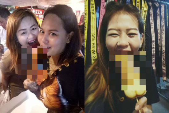 Waffle berbentuk penis berisi krim lagi viral banget di Bangkok