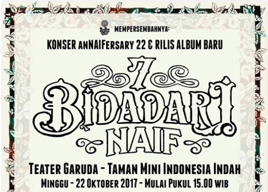 NAIF rayakan ulang tahun ke-22 dengan konser ‘anNAIFersary 22’ sekaligus rilis album baru