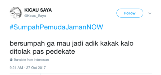 #SumpahPemudaJamanNow: Apa aja janji pemuda Indonesia masa kini?