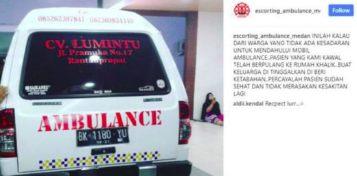 Ambulan tak diberi jalan, pasien kritis di Medan meninggal