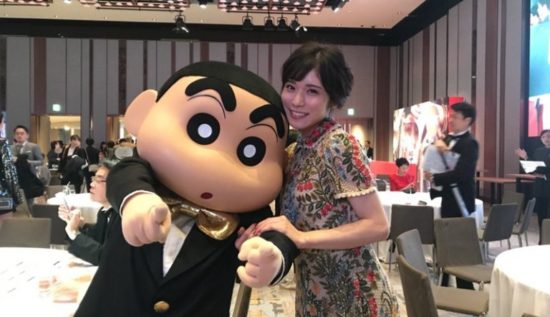 Pake suit lengkap, tokoh komik Crayon Shinchan hadir di Tokyo International Film Festival 2017