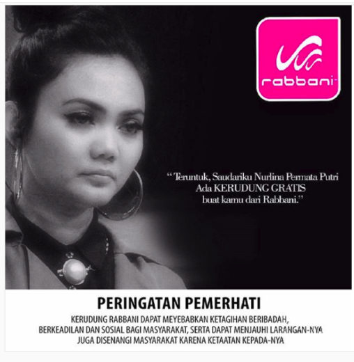 Tawarkan kerudung gratis untuk Rina Nose yang lepas hijab, brand muslimah Rabbani dikecam netizen