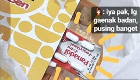 Driver Go-Jek selipin Panadol buat pelanggan Go-Food yang lagi sakit kepala