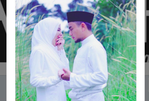 Menguap depan pasangan, foto a la pre-wedding dengan caption yang juga kocak viral