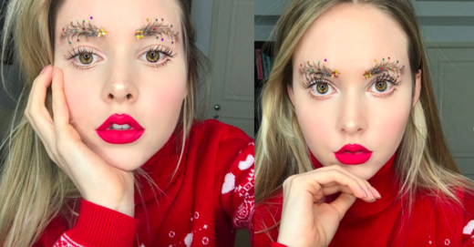 Memasuki bulan Desember, muncul tren baru alis pohon Natal