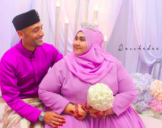 Driver Grab Car menikah dengan lelaki Maroko penumpangnya, foto pernikahannya viral