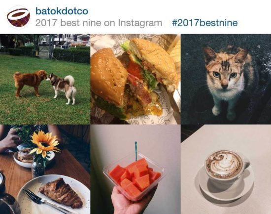 Cara bikin Instagram #bestnine 2017