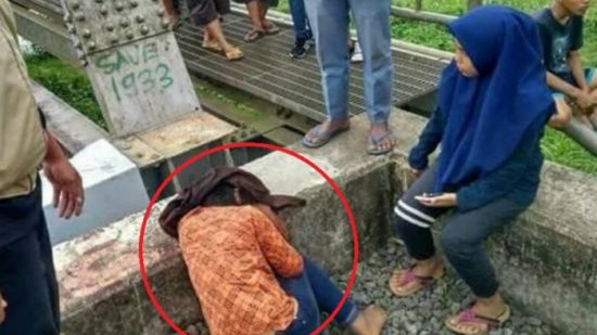 Remaja di Purworejo kepalanya keserempet KA pas selfie pinggir rel, untung masih hidup