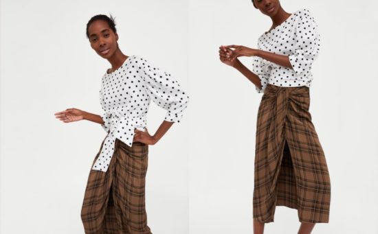 Zarung: Zara jual rok kotak-kotak mirip sarung Rp1,2 juta
