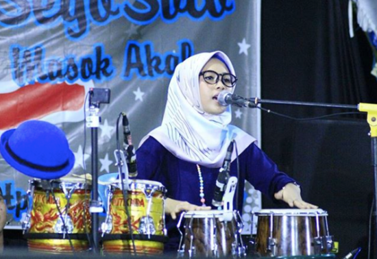 Mutik Nida, ratu kendang asal Semarang yang jago nyanyi