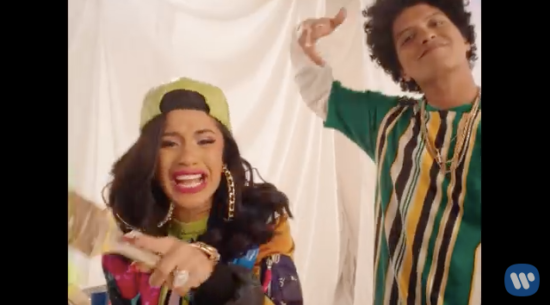 Bruno Mars umumkan gandeng Cardi B dalam ‘24K Magic World Tour’