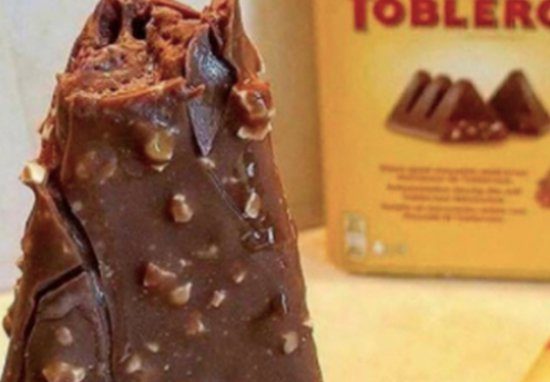 Es krim Toblerone konon telah dijual, penampakannya viral