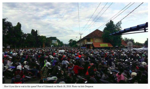 Jelang Nyepi ribuan orang tinggalkan Bali lewat Gilimanuk