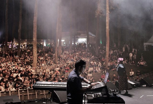 LaLaLa Fest : Festival musik bebas panas di Orchid Forest, Bandung
