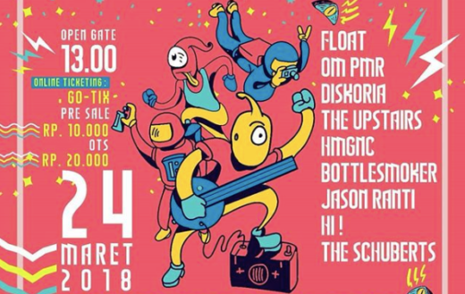 5 event musik paling top weekend ini di seluruh Indonesia (23-25 Maret)