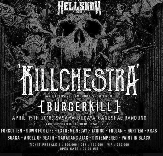Siap perang! Cek line-up Hellshow Festival 2018 di Bandung