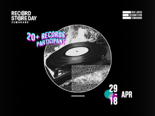 Record Store Day Semarang 2018 digelar 29 April: Ada sharing session dan live screen print kaos polos