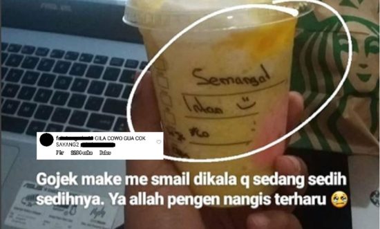 Customer Go-Food diamuk pacar driver gara-gara ngucapin terimakasih