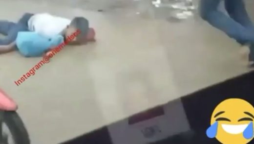 Video: Pura-pura mati saat tawuran, bocah kembali viral di medsos