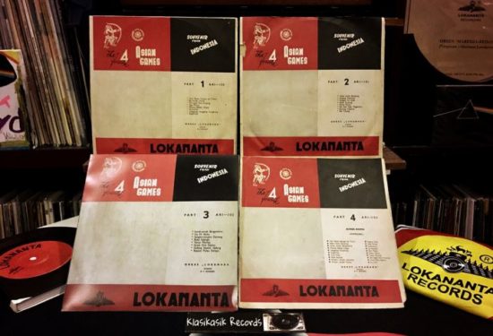 Vinyl suvenir Sea Games IV 1962 kini bisa didengar di layanan musik digital