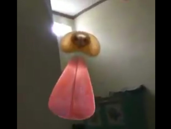 Hantu? Filter melet Snapchat nongol padahal gak ada wajah