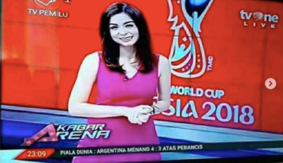 tvOne akan laporkan akun Instagram yang post foto hoax Argentina kalahkan Perancis
