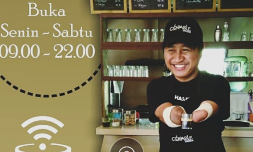 Kisah barista difabel, dua tangan diamputasi tak halanginya meracik kopi